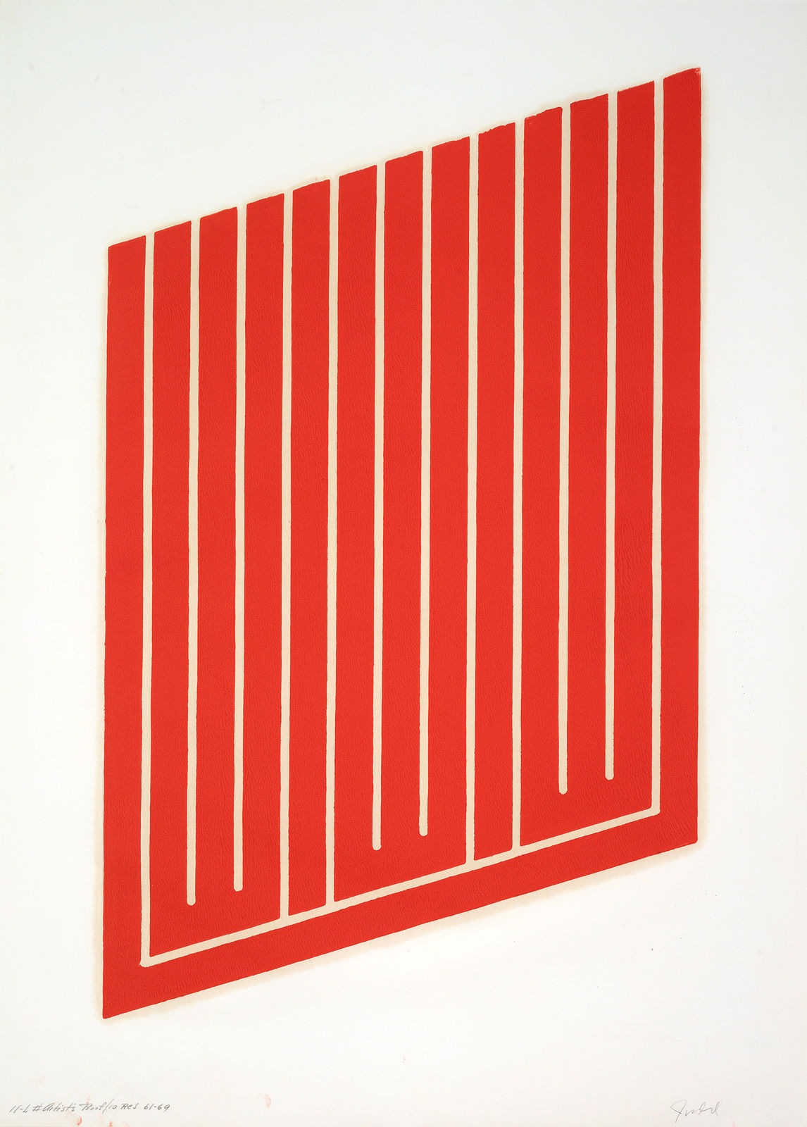 Donald Judd, Untitled (10-L), 1961-63