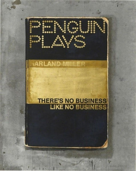 Harland Miller, There’s No Business Like No Business, 2015