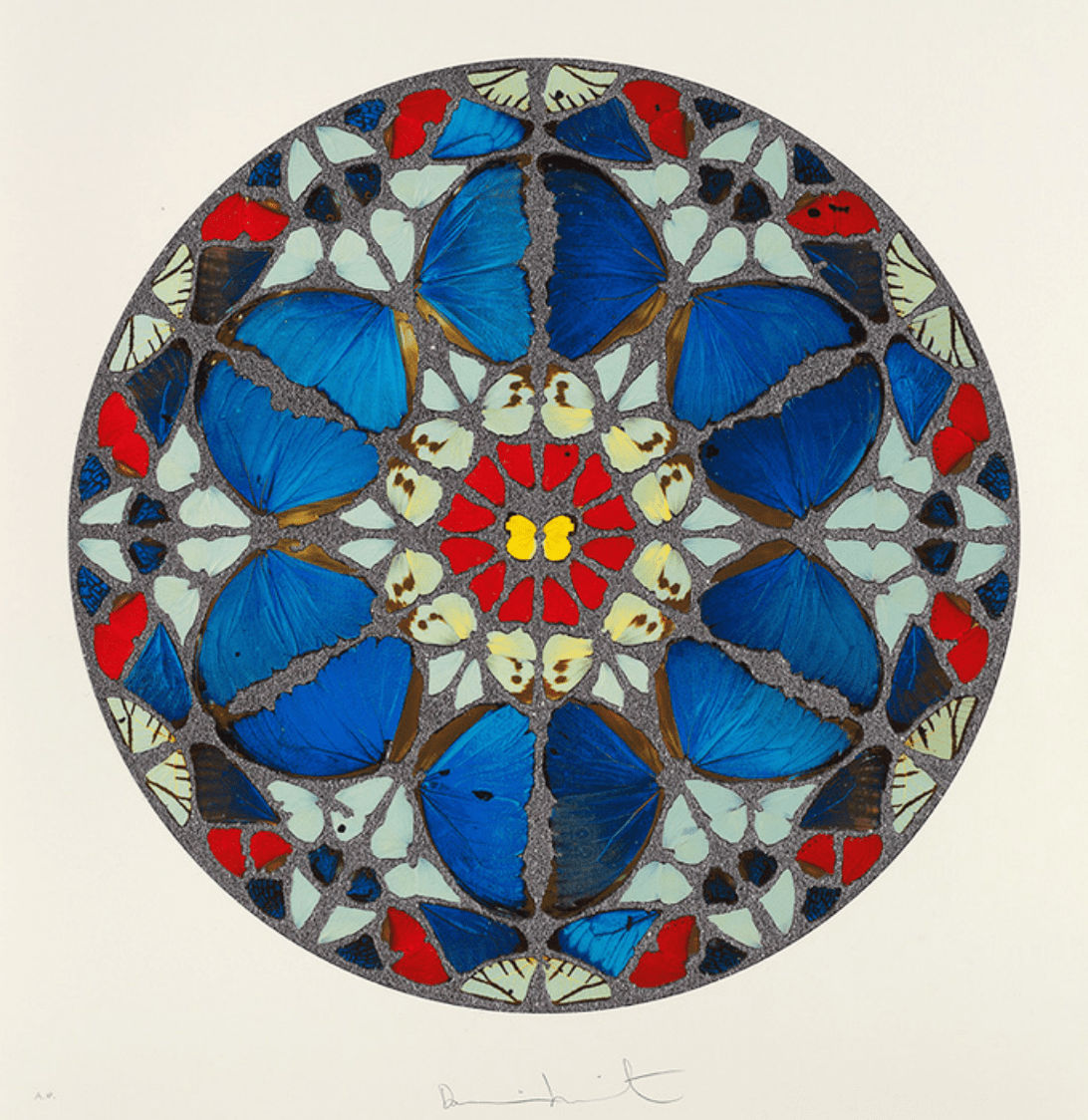 Damien Hirst, Psalm : Verba Mea Auribus (Diamond Dust), 2009