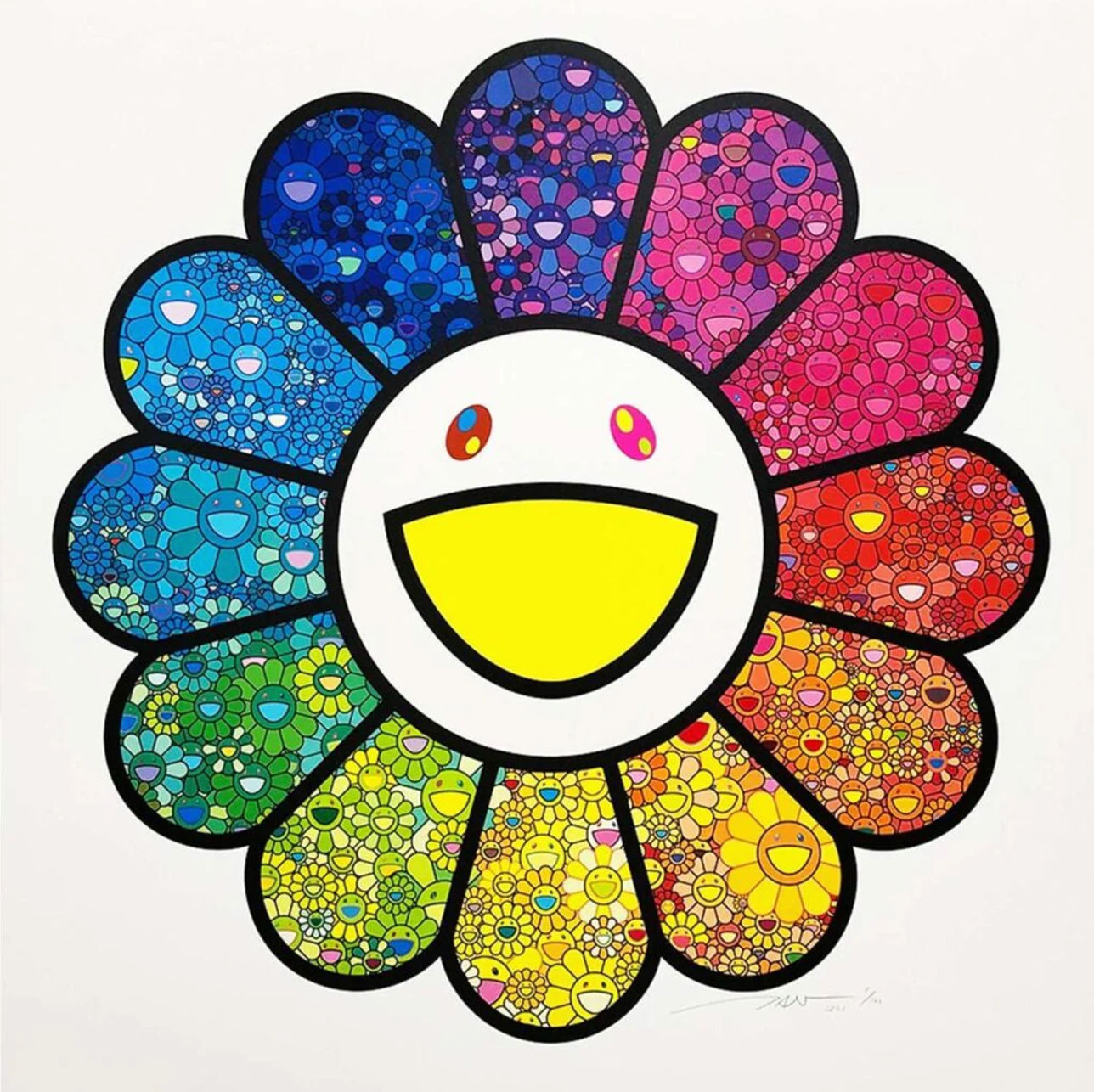 Takashi Murakami, Flower Sparkles!, 2021