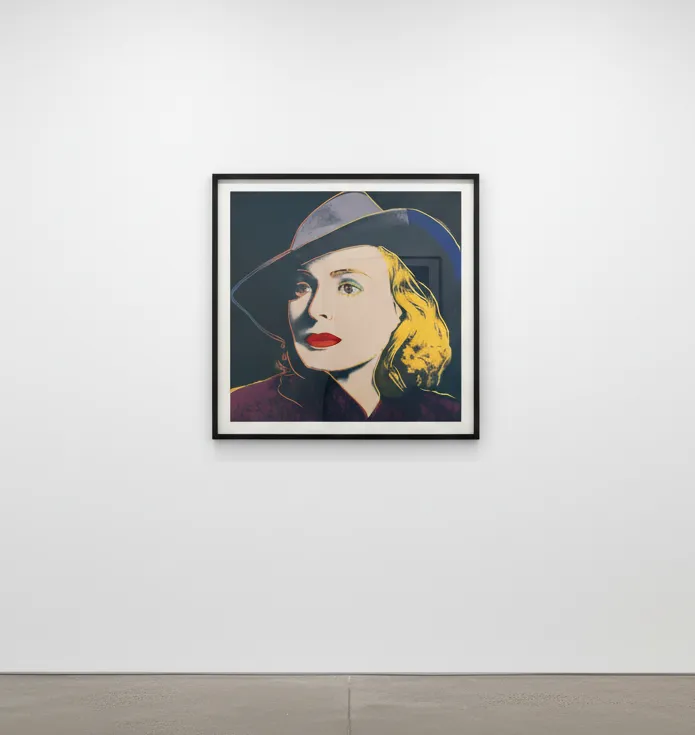 Andy Warhol, Ingrid Bergman With Hat Trial Proof TP 15/30, 1983