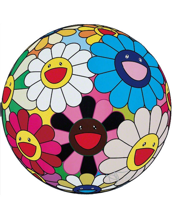 Takashi Murakami, Flower Ball (Algae Ball)