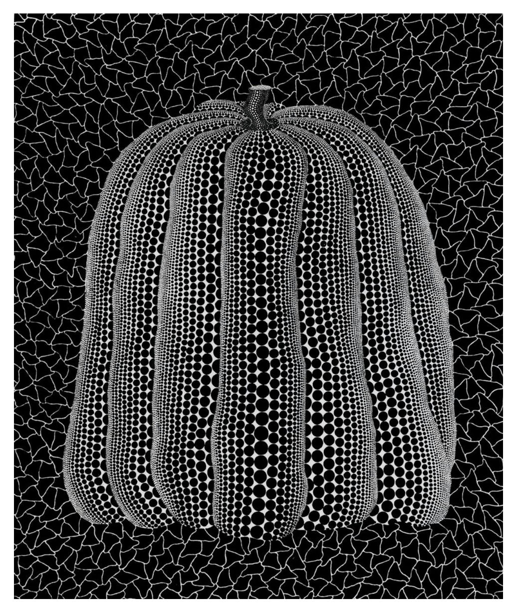 Yayoi Kusama, Pumpkin (White), 1992