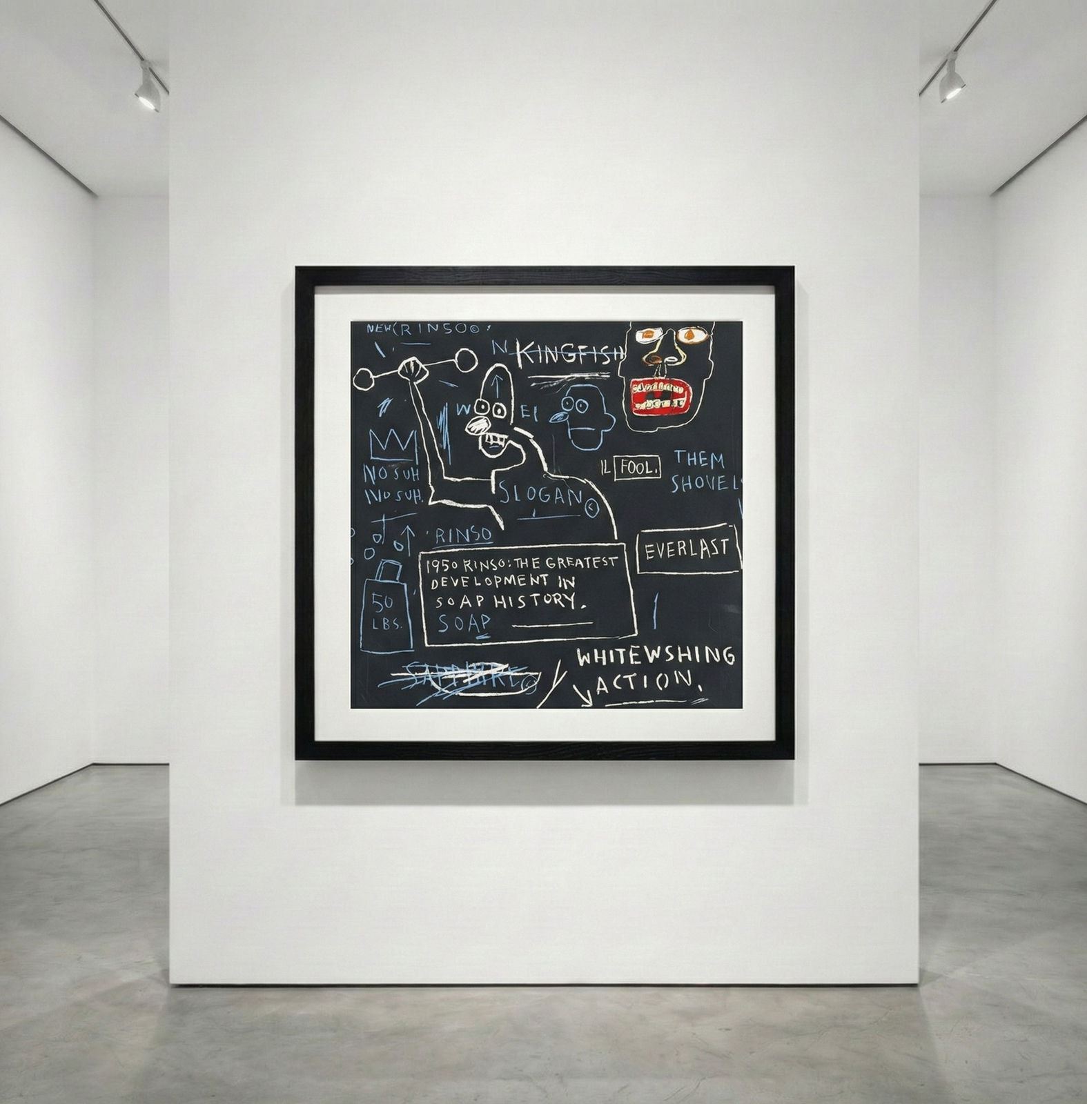 Jean-Michel Basquiat, Rinso, from Portfolio I , 1983-2001