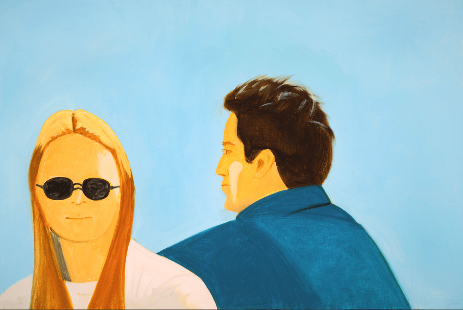 Alex Katz, White Lotus 10, 2023