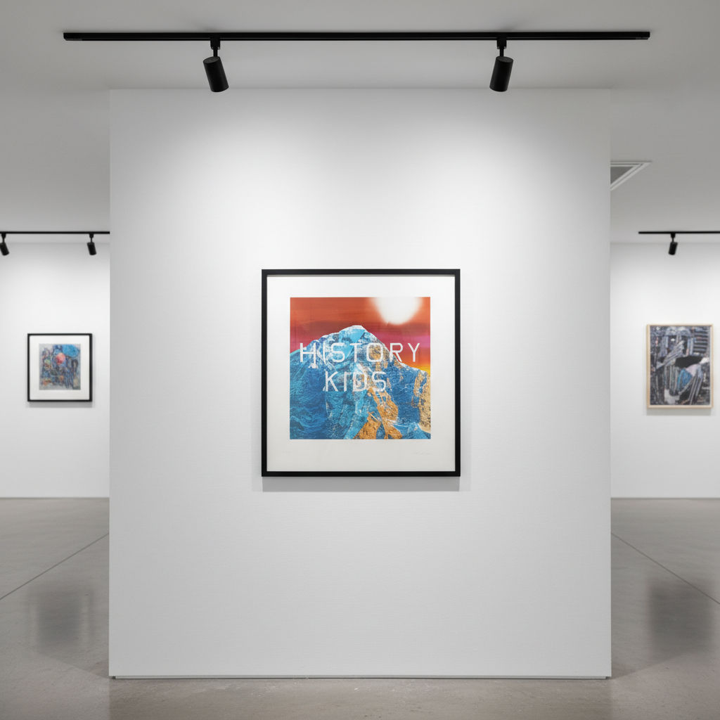 Ed Ruscha, History Kids, 2013