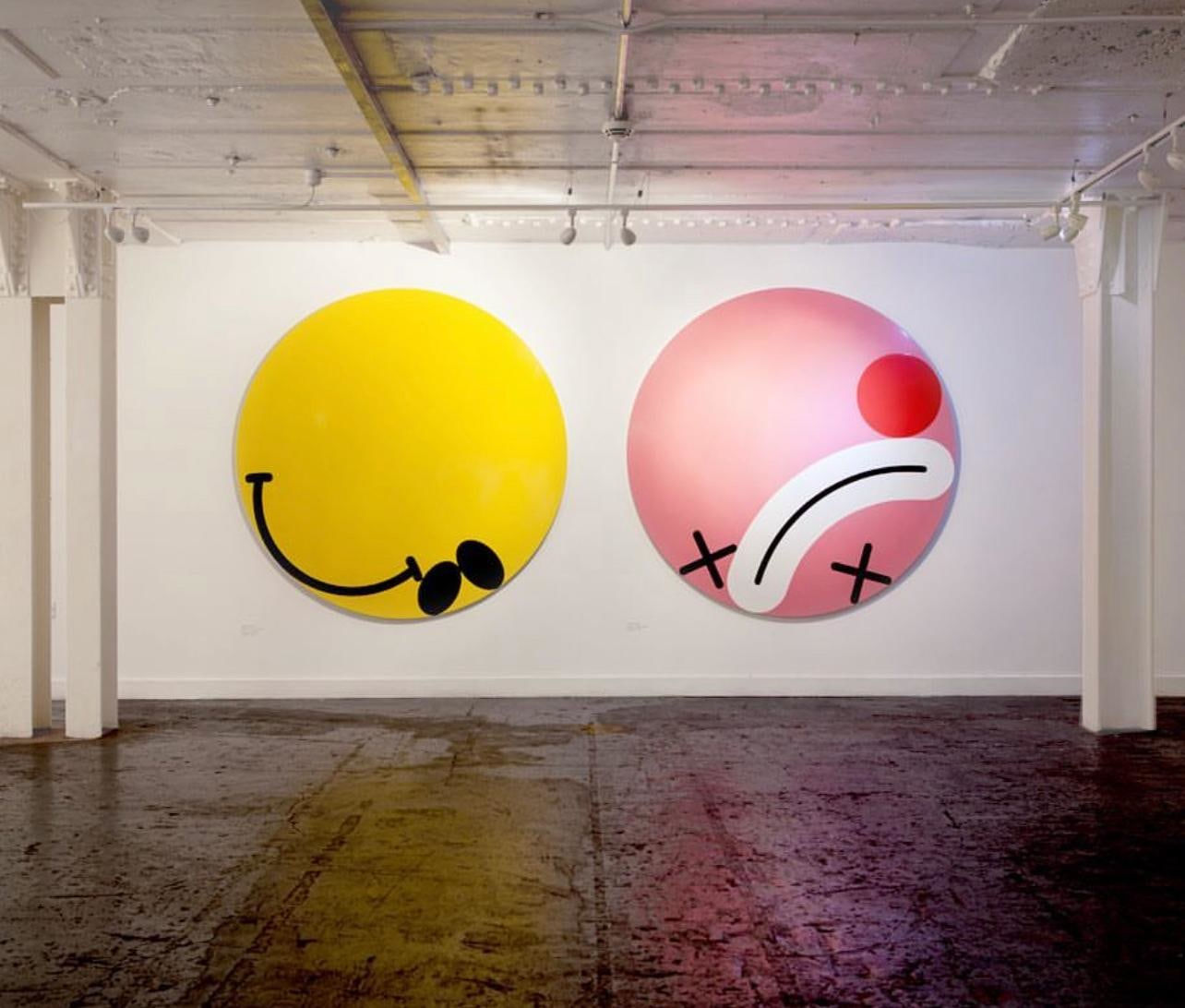 James Joyce, Installation view of 'Here for a Good Time Not a Long Time' and "Laugh I Nearly Died''