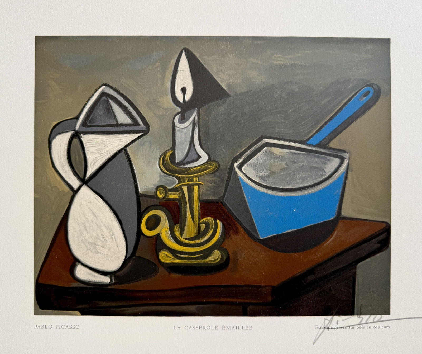 Pablo Picasso (after), La Casserole Émaillée, 1950