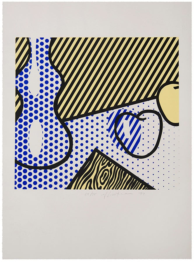 Roy Lichtenstein, Still Life , from the Geldzahler Portfolio (C. 310), 1997