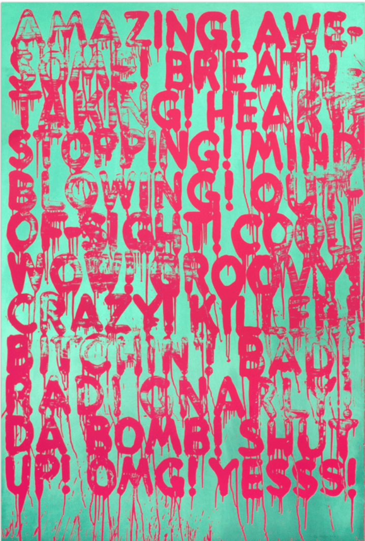 Mel Bochner, Amazing, 2013