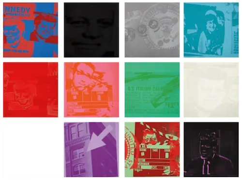 Andy Warhol, Flash - Portfolio November 22 , 1963 F.S. II 32 - 42, 1968