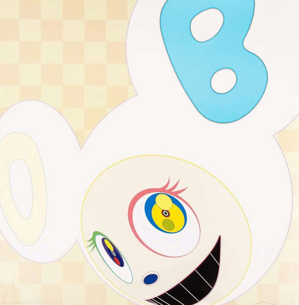 Takashi Murakami, And Then Ichimatsu (white), 2006