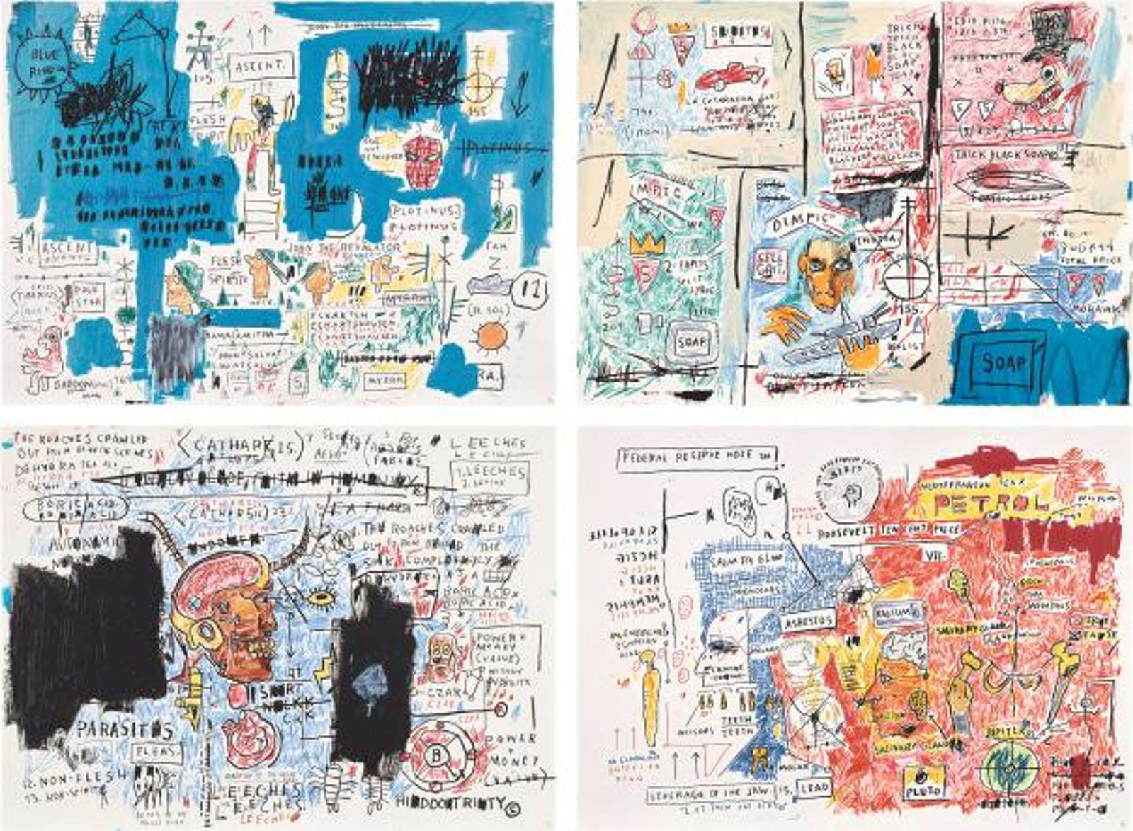 Jean Michel Basquiat, Daros Suite, 2017