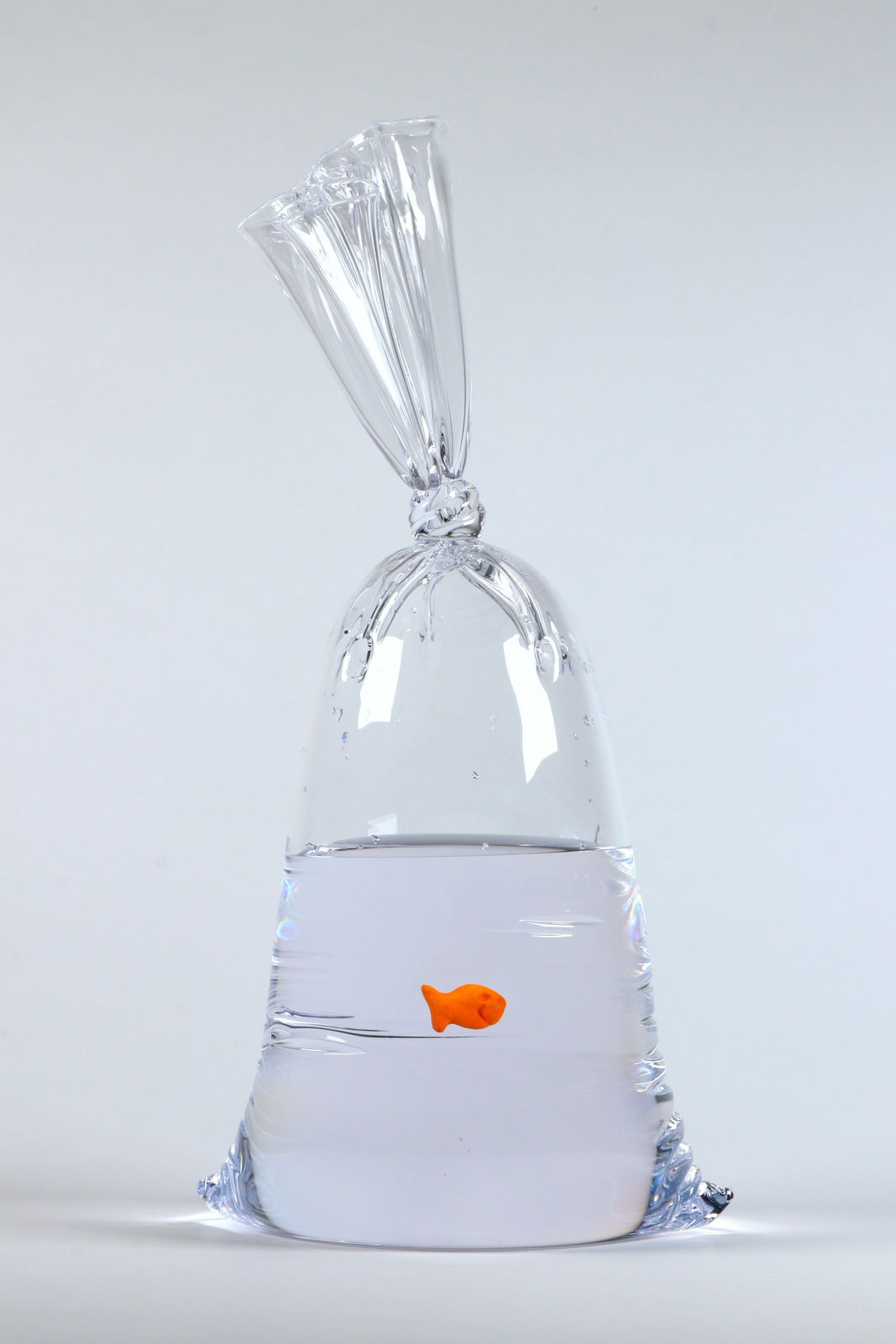Dylan Martinez, Limited Edition Goldfish Cracker Water Bag (222)- large, 2024