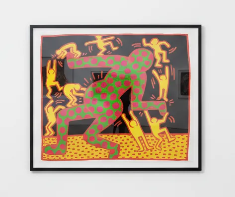 Keith Haring, Fertility 3 (Littmann PP. 32) , 1983