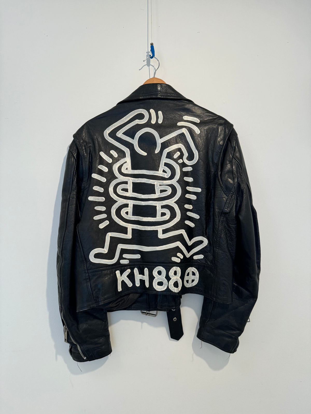 Keith Haring, Untitled (Leather Jacket), 1988
