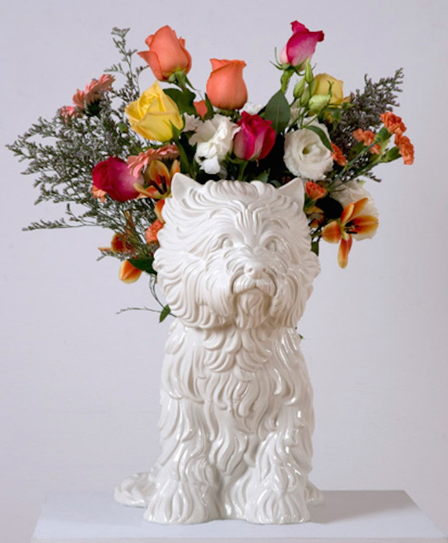 Jeff Koons, Puppy Vase, 1998