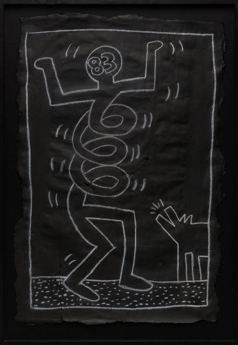 Keith Haring, Untitled Subway Drawing, 1980-89