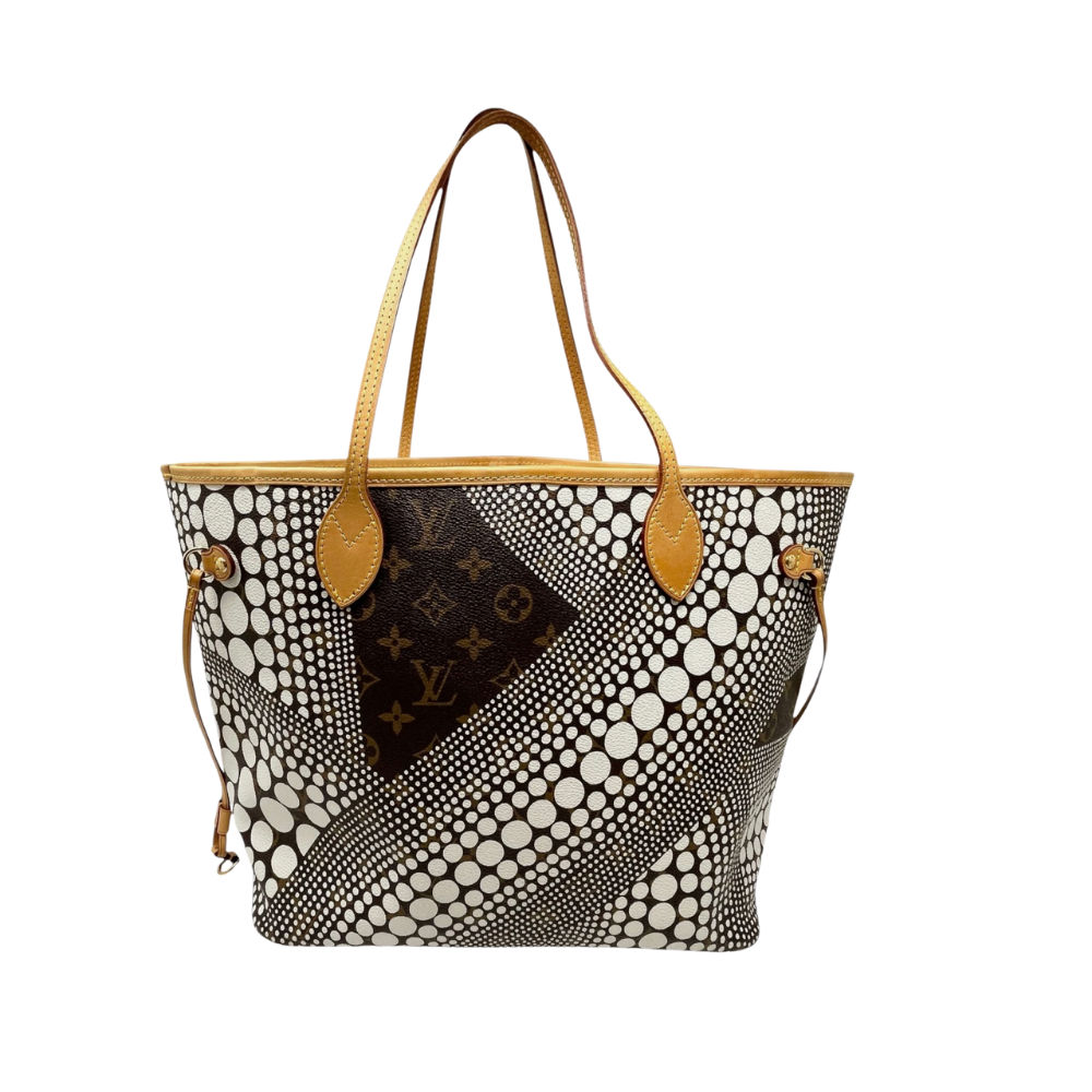 Yayoi Kusama, Louis Vuitton Vintage Monogram Neverfull MM Yayoi Kusama Tote Bag