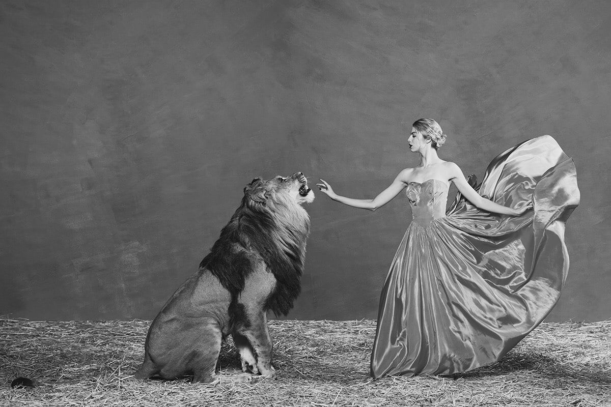 Lion Queen by Tyler Shields