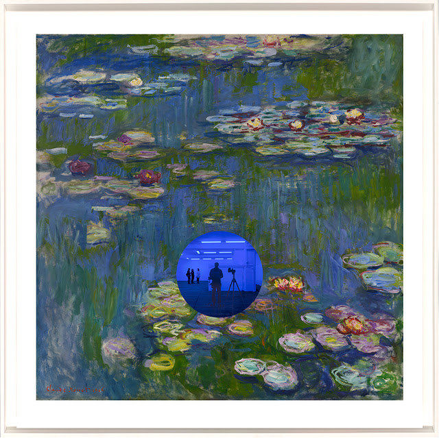 Jeff Koons, Gazing Ball (Monet Water Lilies), 2018