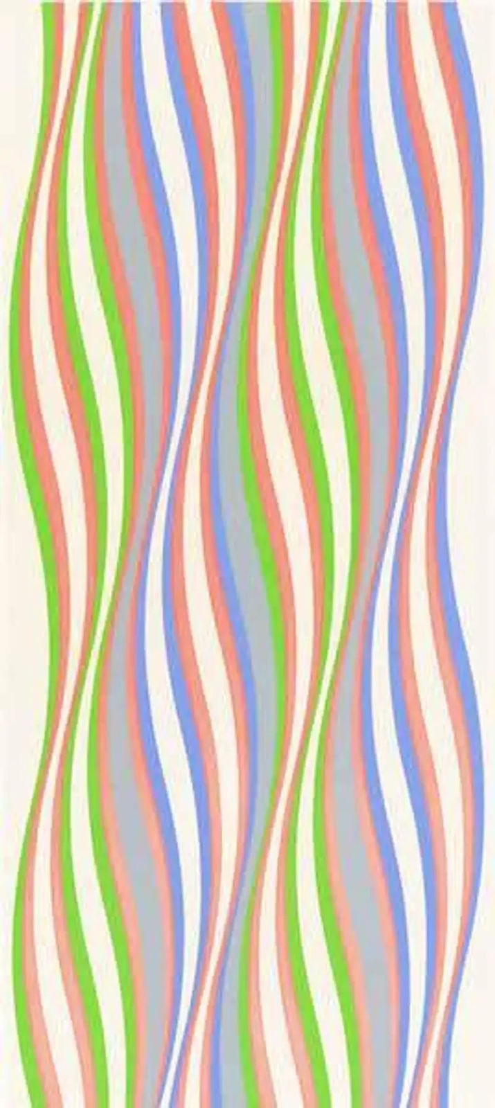 Bridget Riley, Red Dominance, 1977
