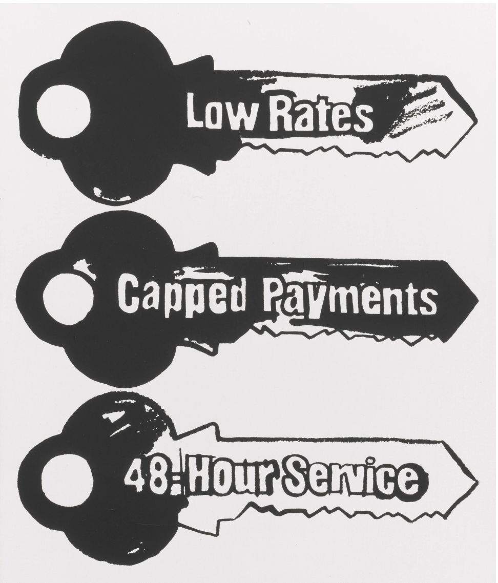 Andy Warhol, Key Service Positive, 1985-86