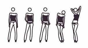 Julian Opie, Bijou Gets Undressed 1, 2004