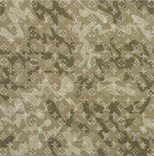 Takashi Murakami, LV Monogramouflage Light, 2008