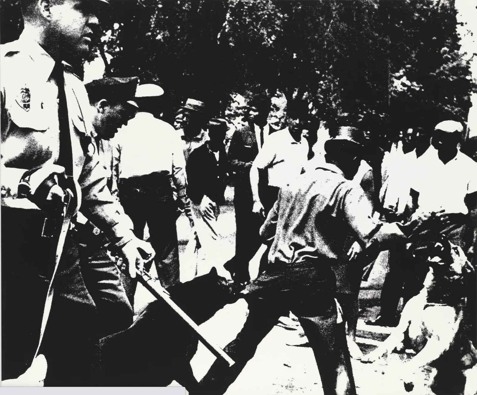 Andy Warhol, Birmingham Race Riot F.S. II.3, 1964