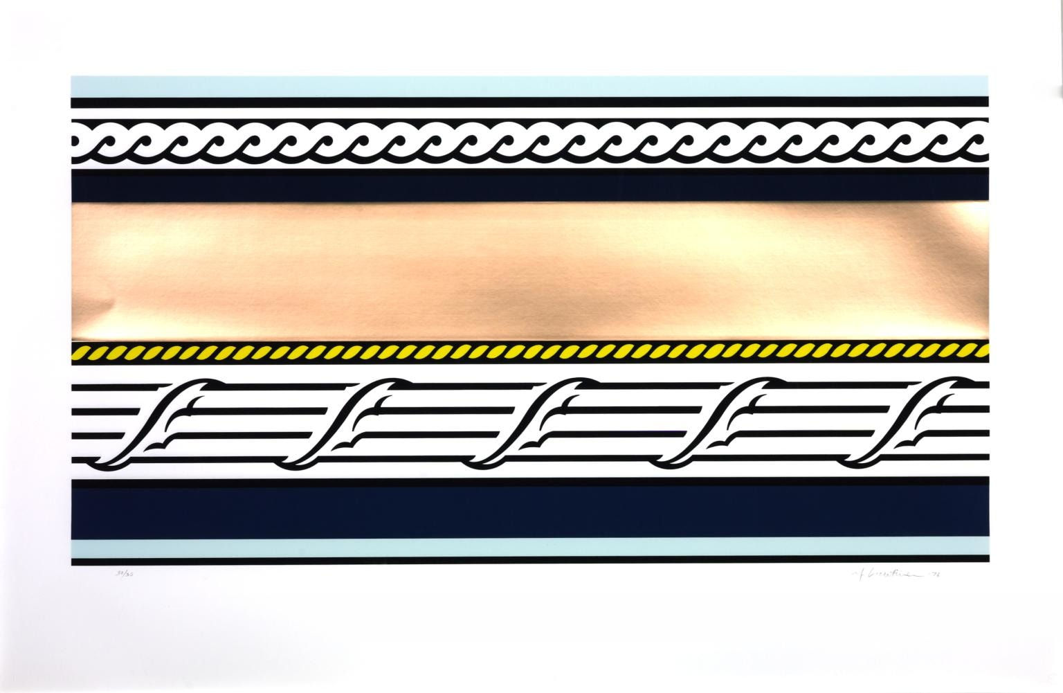 Roy Lichtenstein, Entablature IV (C. 141), 1976