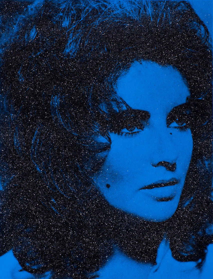 Russell Young, Liz Taylor Blue, 2011