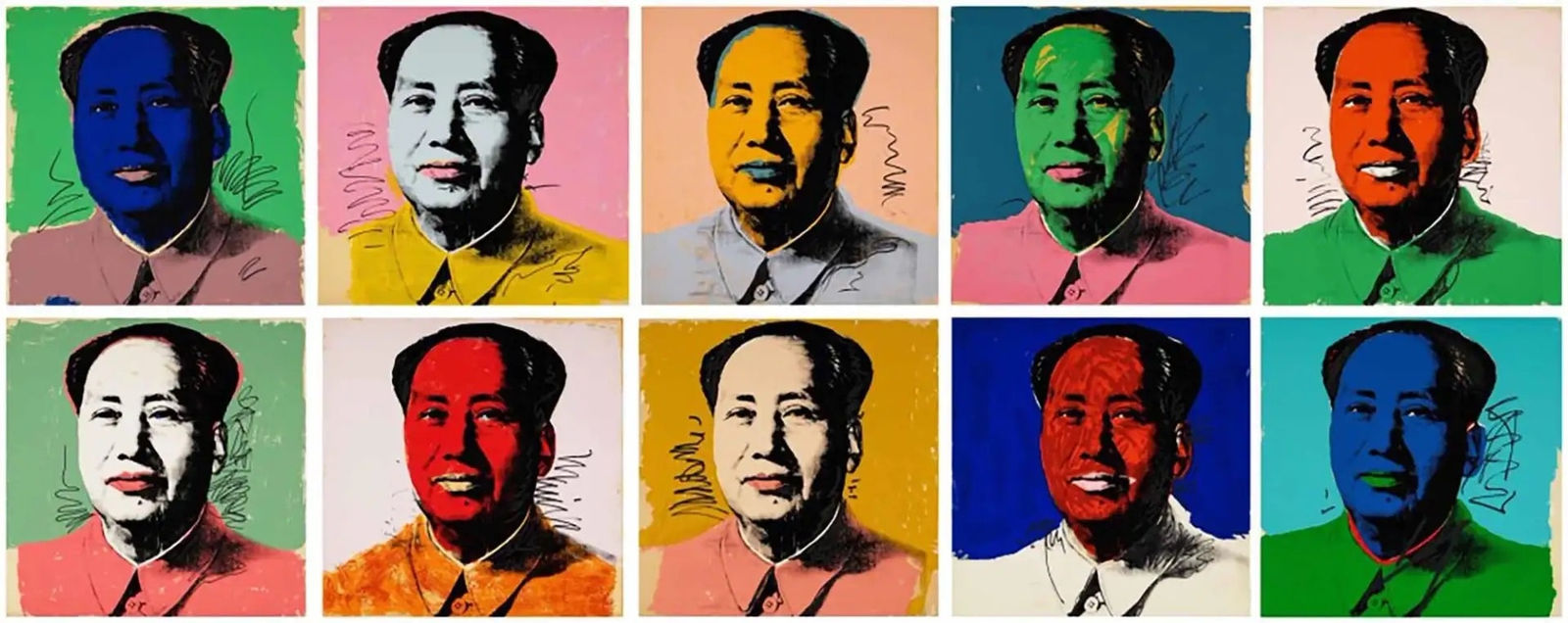 Andy Warhol, Mao Portfolio, 1972