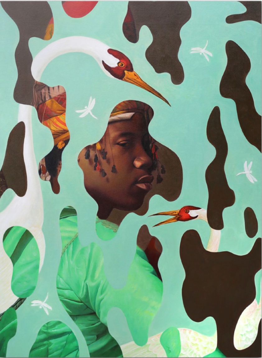 Dan Alva, Out on the Roof, 2022