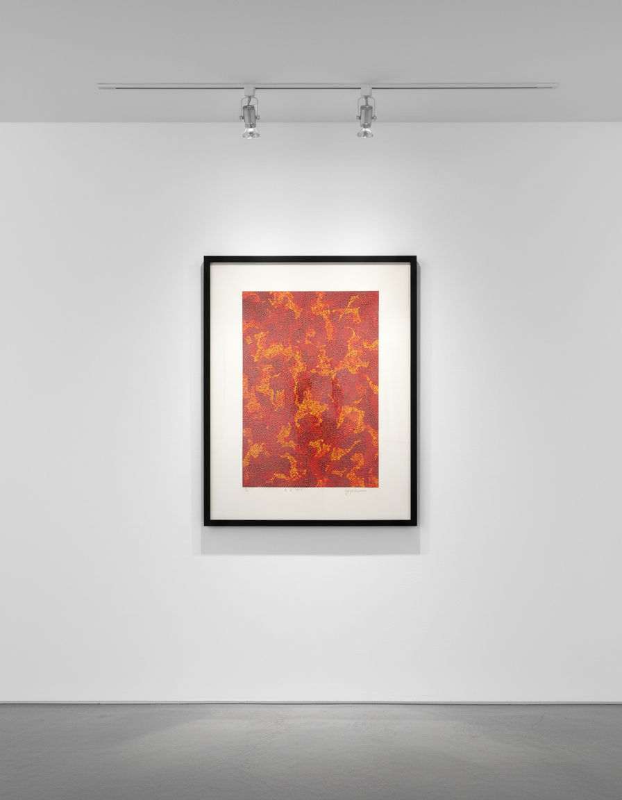 Yayoi Kusama, Madder Colored Cloud, 1997