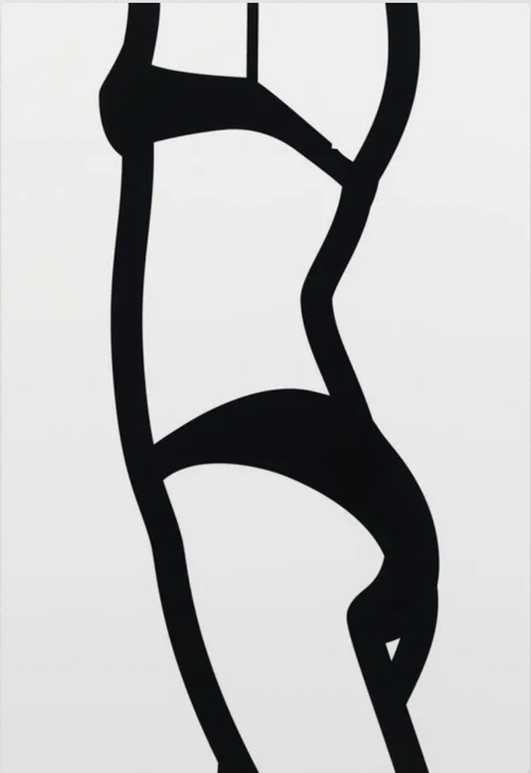Julian Opie, Suzanne (back) 3, 2006
