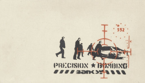 Banksy, Precision Bombing, 2000