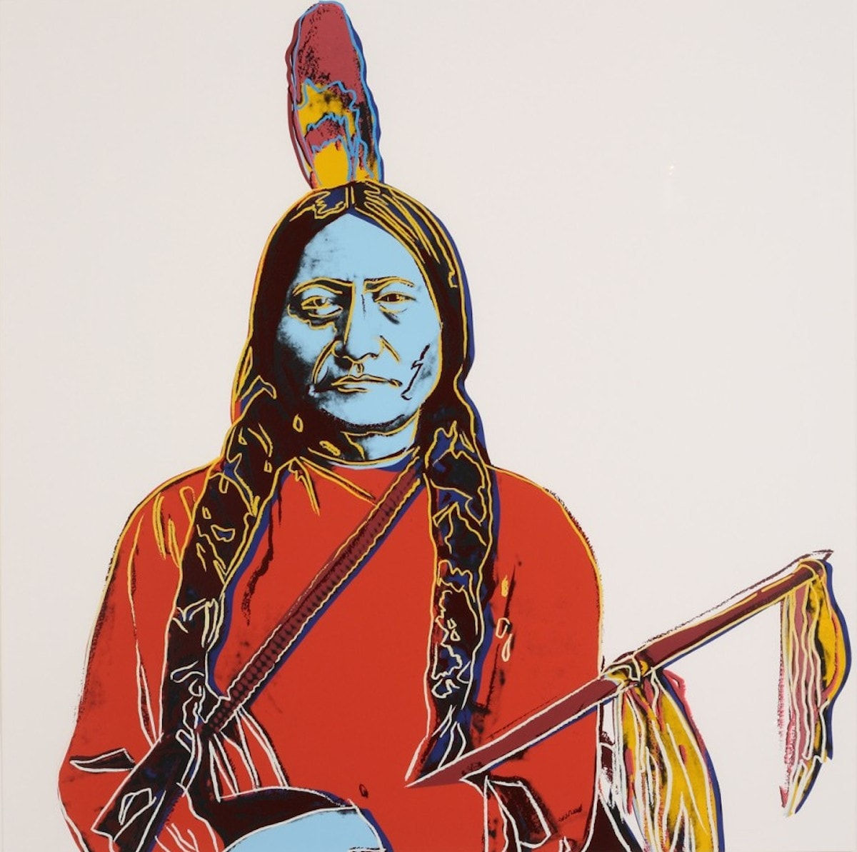 Andy Warhol, Sitting Bull (FS. ii 376), from Cowboys and Indians, 1986