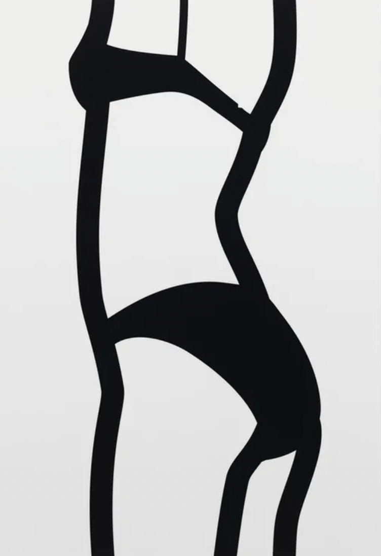 Julian Opie, Suzanne (back) 8, 2006