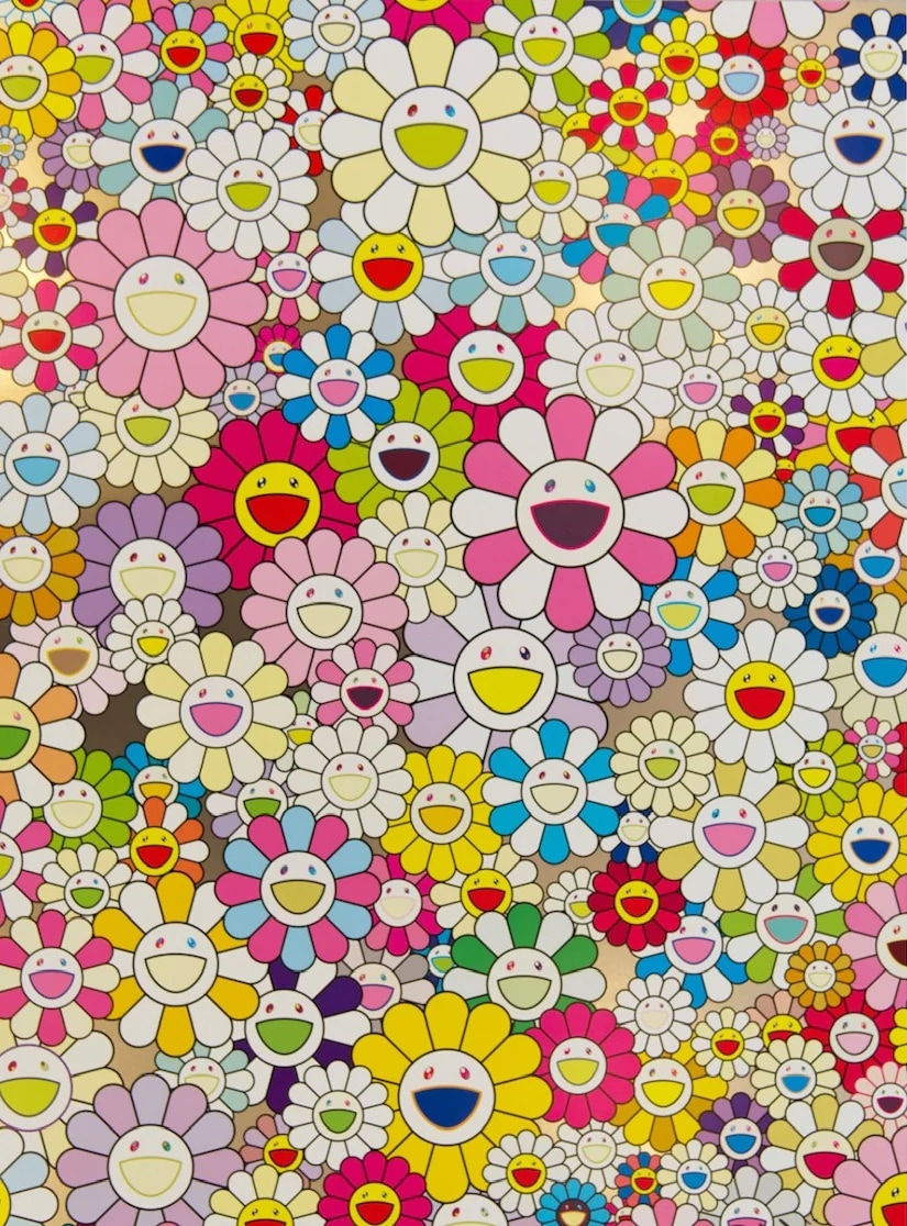 Takashi Murakami, An Homage To Yves Klein, Multicolour A, 2012