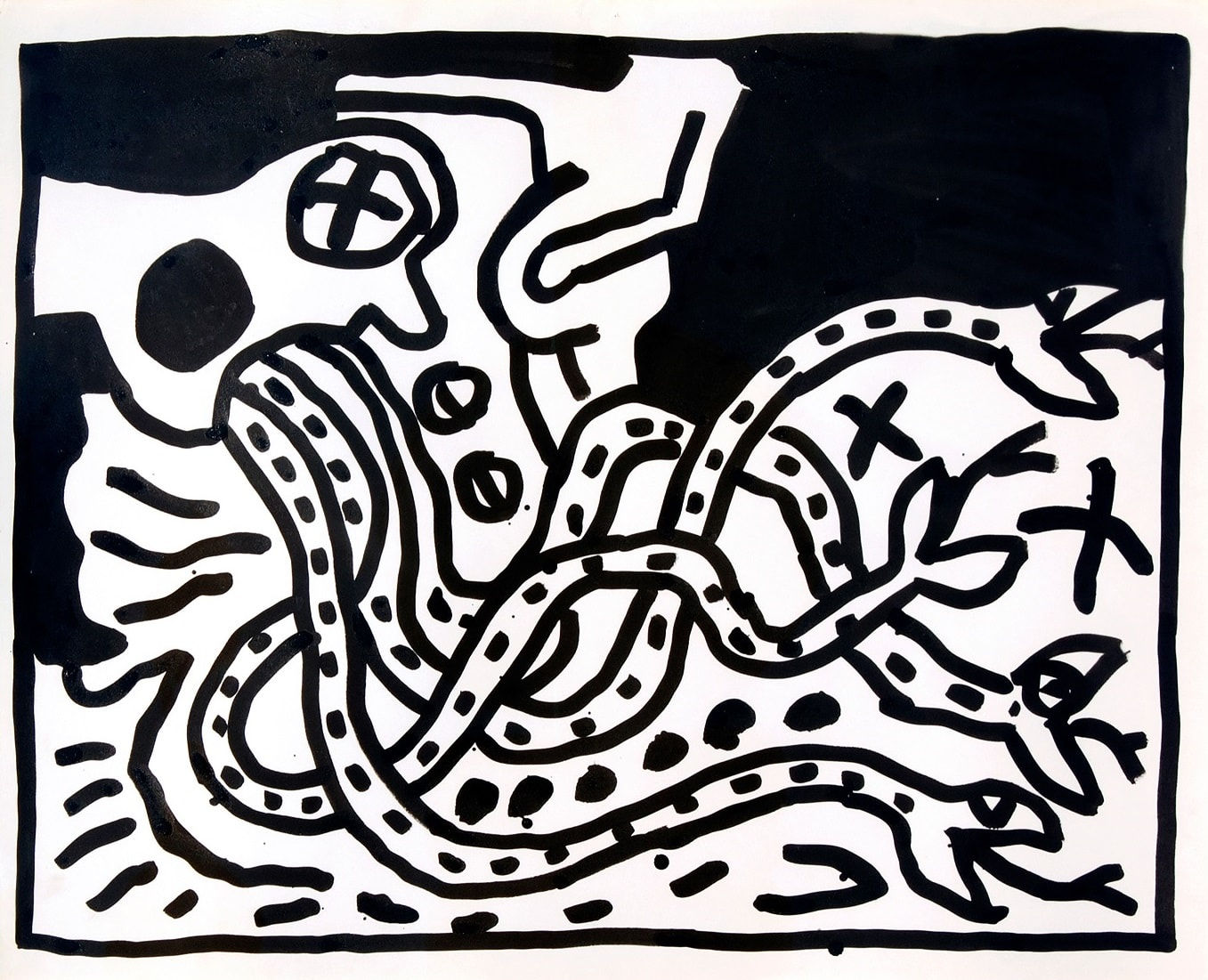 Keith Haring, Untitled, 1983