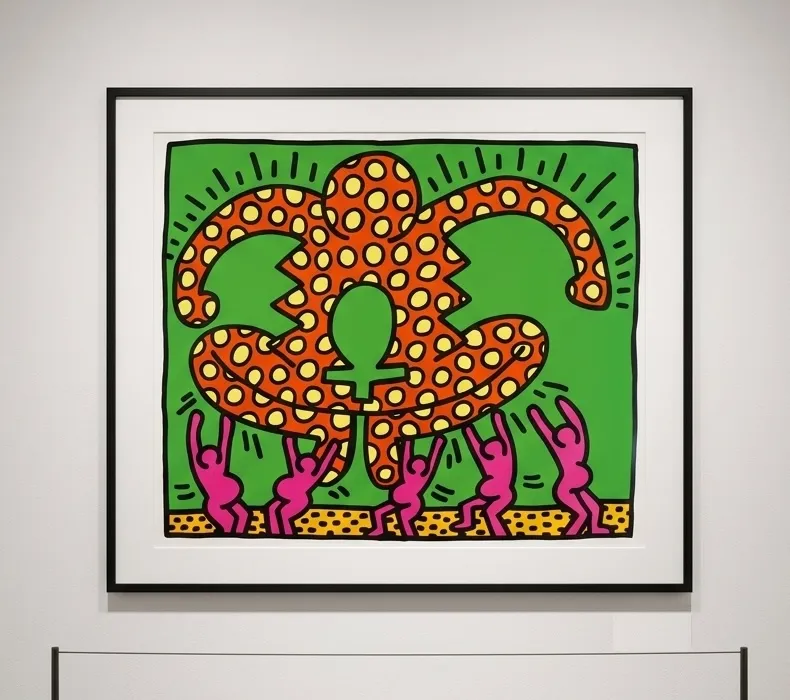 Keith Haring, Fertility 5 (Littmann PP. 33), 1983