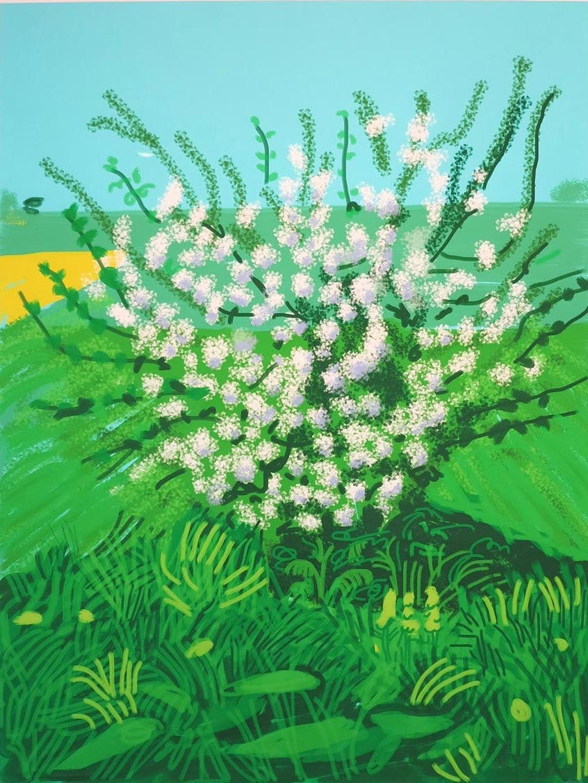 David Hockney, 30 April From 'The Arrival of Spring in Woldgate', 2011