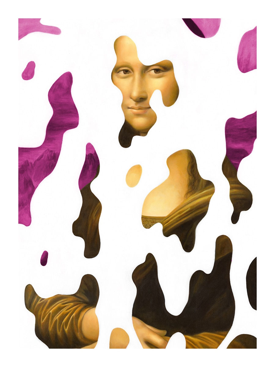 Dan Alva, Five Finger Discount (Pink), 2022