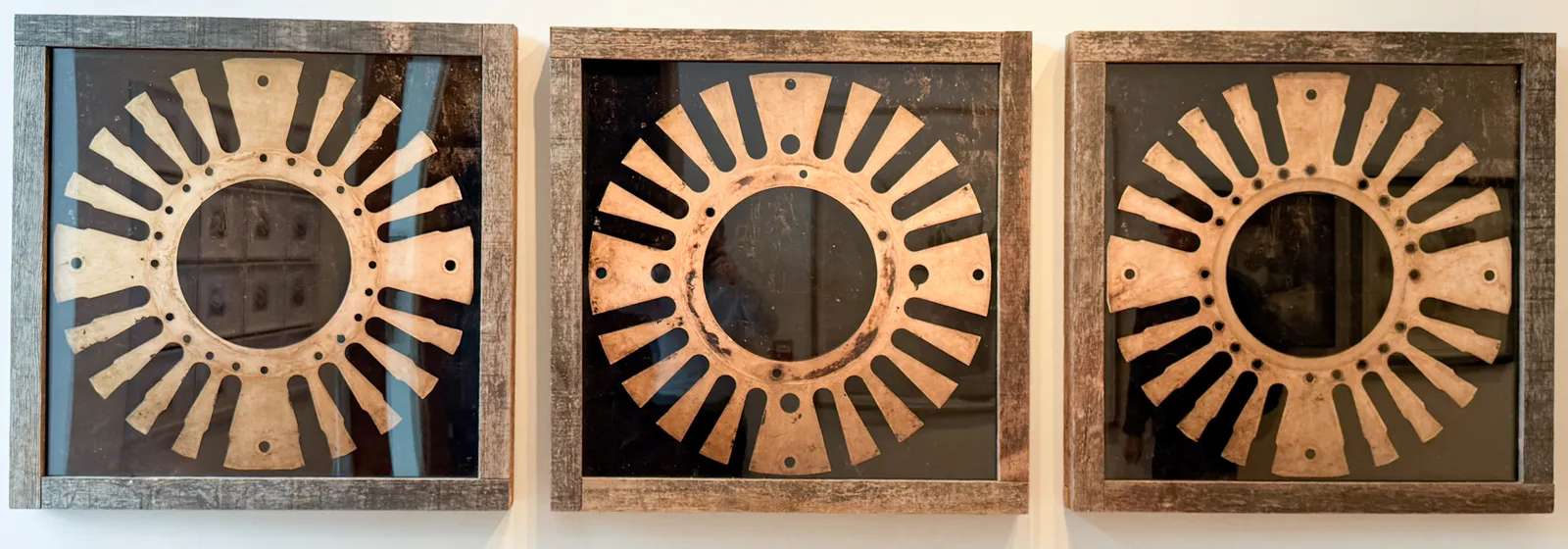 PASCAL KERN, Sculpture triptyque, 1996