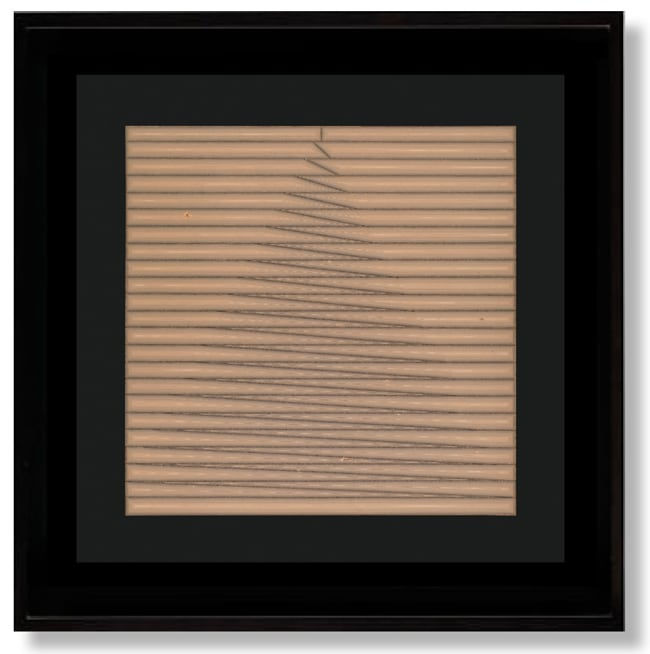 PIERRE CORDIER, Chemigram 12/1/82 "Zigzagram", 1982