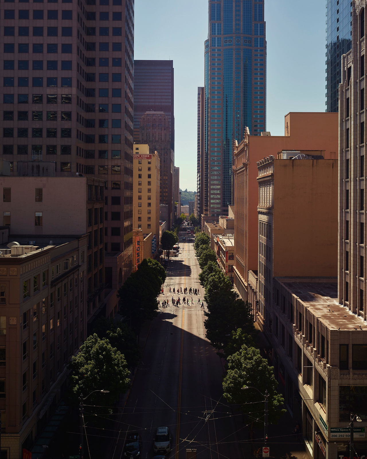 OLI KELLETT, Cross Road Blues (3rd Ave., Seattle), 2018