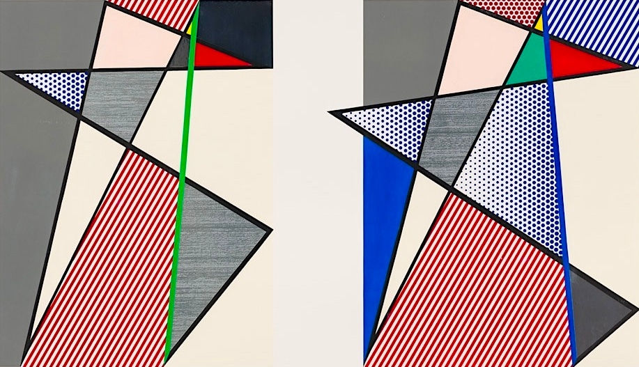 Roy Lichtenstein, Imperfect Diptych (C. 225), 1988