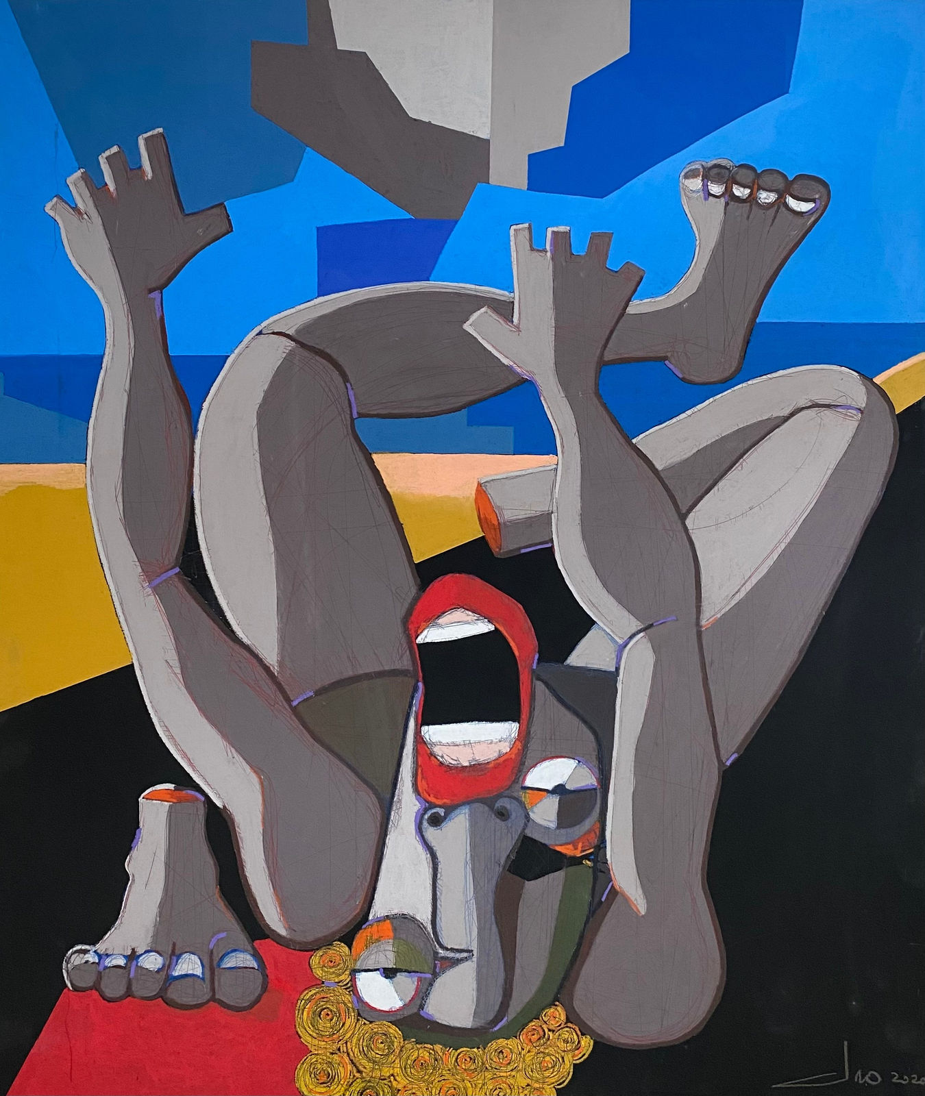 Cino Angioni, Incidente sul lungomare, 2020