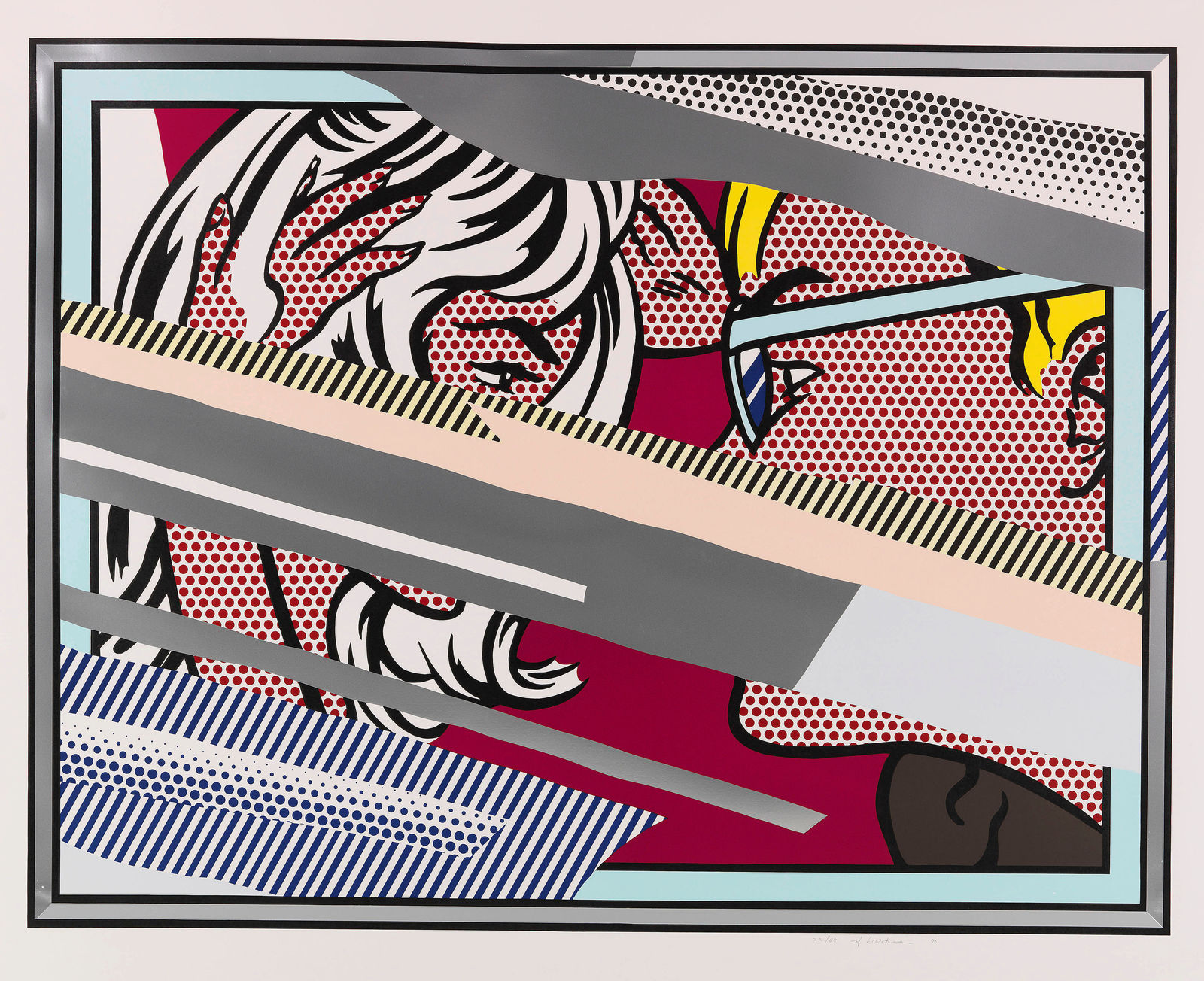 Roy Lichtenstein, Reflections on Conversation, 1990